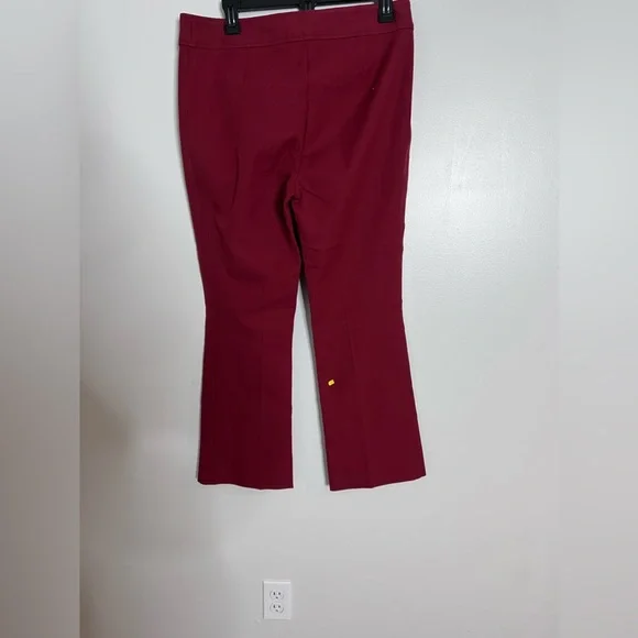 Derek Lam 10 Crosby Robyn Merlot Pant - Picture 5 of 5